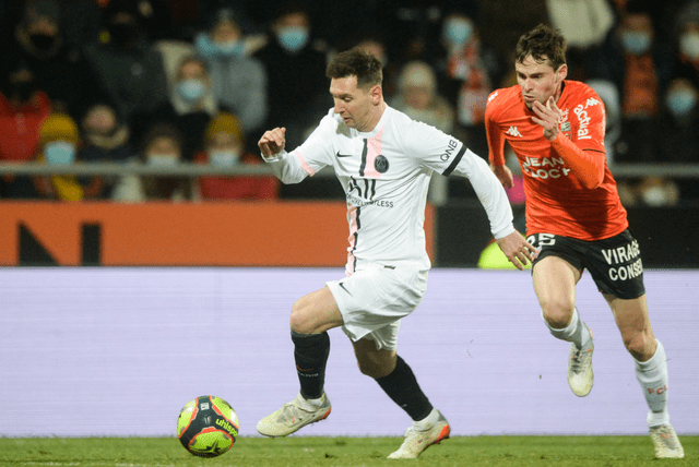 El último partido que jugó Messi fue a mediados de diciembre por la Ligue 1. Foto: AFP