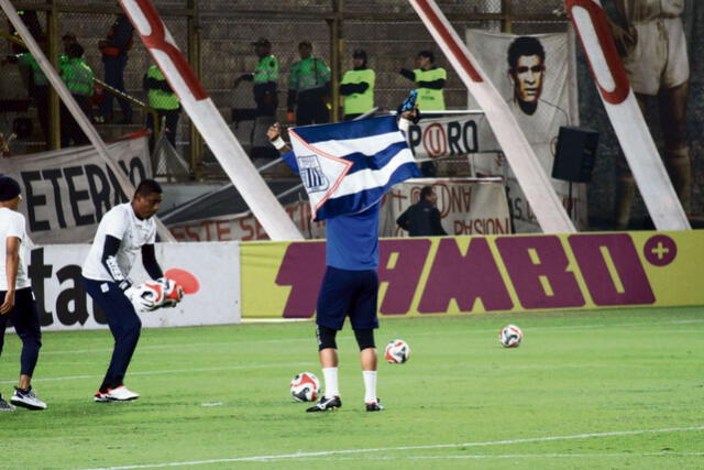  Ángelo Campos fue sancionado por "actos provocativos" a la hinchada de Universitario. Foto: difusión   