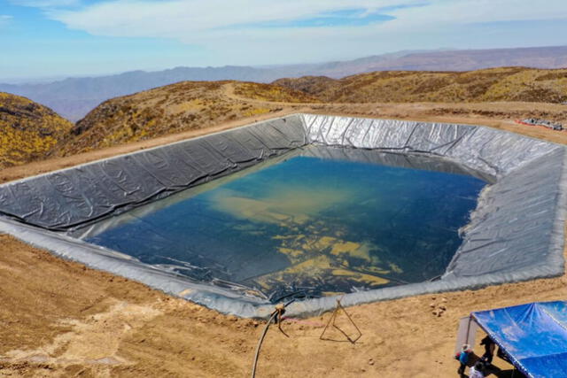  Reservorio de agua en Moquegua. Foto: Energiminas   