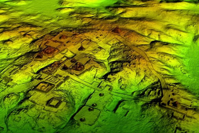 La tecnología LiDAR ha ayudado a arqueólogos a hallar una ciudad maya perdida. Foto: Fundación Pacunam 