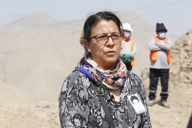  Gisela Ortiz, representante de los familiares del caso La Cantuta. Foto: difusión   