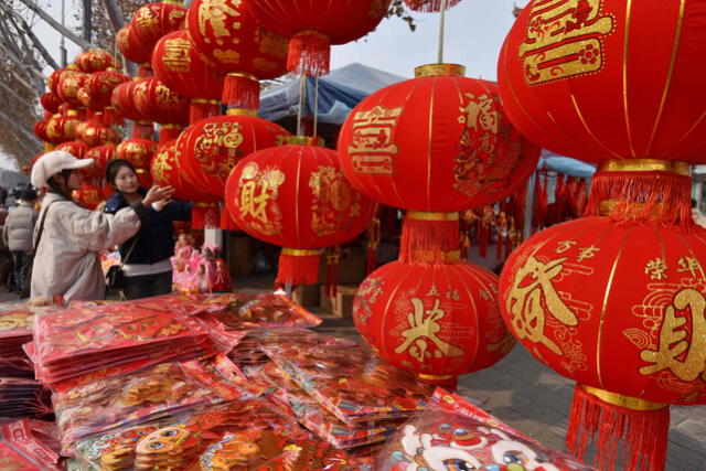  El Año Nuevo Chino 2025 comenzará este 29 de enero. Foto: AFP.<br><br>    