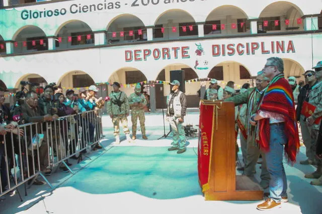 Evento oficial en Cusco. Foto: Minedu Evento oficial en Cusco. Foto: Minedu