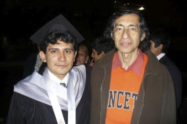  David Requena graduado de la UNMSM. Foto: Andina.   