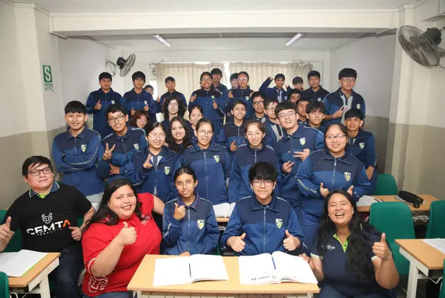 Promoción de alumnos que ingresó a San Marcos. Foto Difusión Promoción de alumnos que ingresó a San Marcos. Foto Difusión