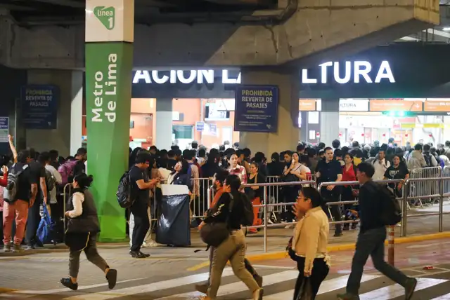 La ampliación de la Línea 1 depende de una adenda, la cual se firmaría recién en junio del 2026. Foto: Carlos Félix La ampliación de la Línea 1 depende de una adenda, la cual se firmaría recién en junio del 2026. Foto: Carlos Félix