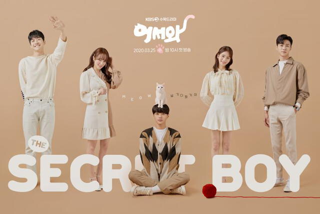 Meow The Secret Boy es un dorama protagonizado por L, Shin Ye Eun, Seo Ji Hoon, Kang Hoon