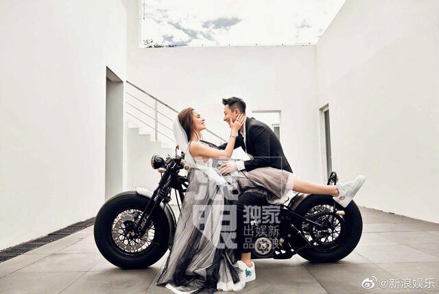 Primeras imágenes de la boda de Hangeng y Celina Jade.