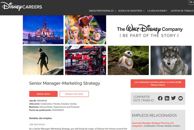 Trabajos en Disney: ¿Cómo postular y que ofertas de trabajo puedes encontrar en Disney? Guía fácil
