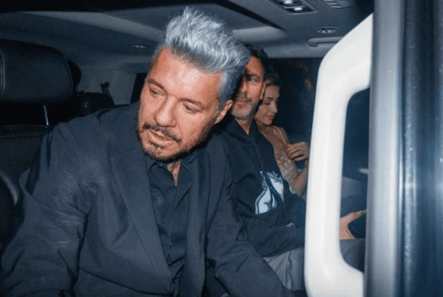  Milett Figueroa por bajar del carro al teatro. Foto: El Observador <br>   