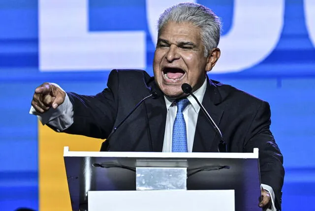 José Raúl Mulino promete devolver a Panamá a su época de auge económico. Foto: AFP   