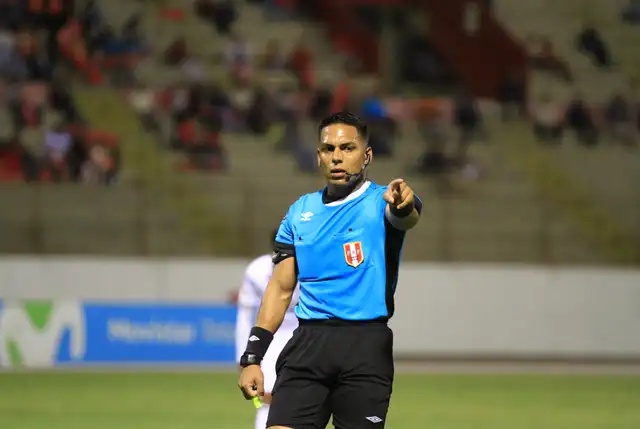 21 encuentros ha dirigido en la Liga 1 Bruno Pérez. Foto: archivo GLR   