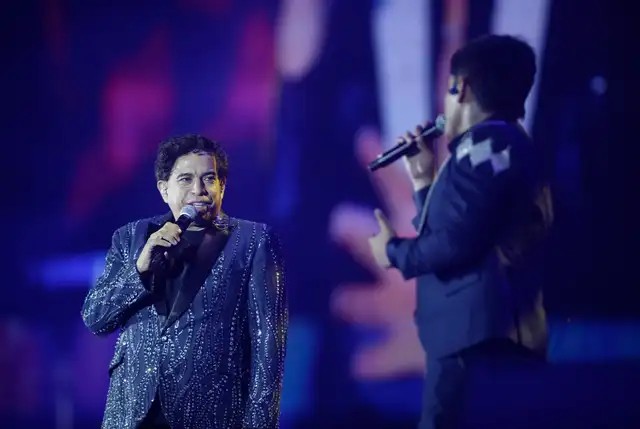 Ernesto Pimentel y Edu Baluarte. Foto: Sebastián Blanco Salazar / URPI-LR    