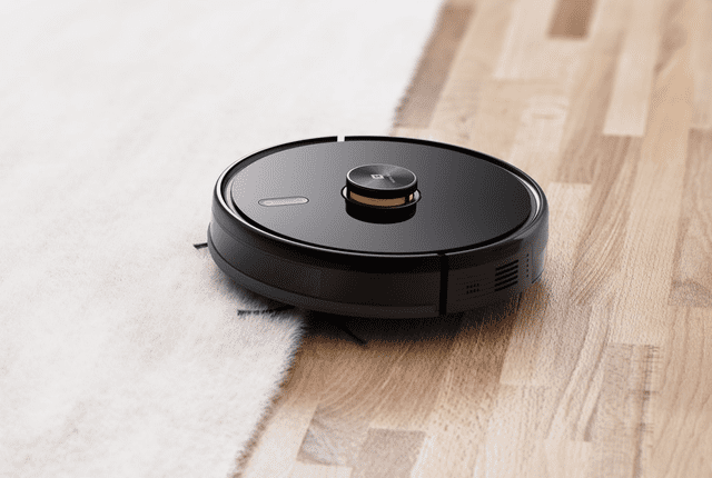 Diseño del nuevo Techlife Robot Vacuum. Foto: Realme