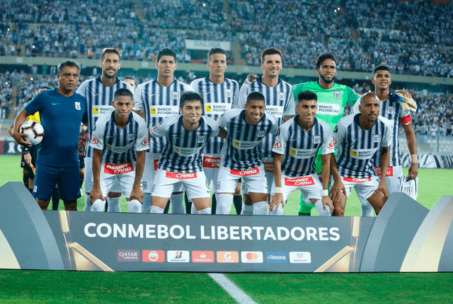 El equipo de Alianza Lima que jugó ante River Plate en 2019. Foto: difusión