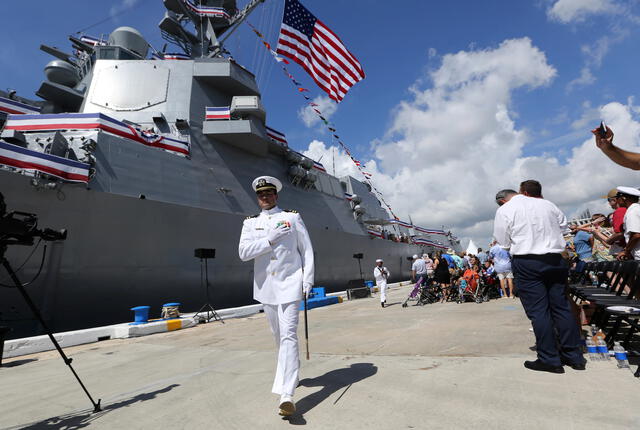  Un marino norteamericano en los Estados Unidos. Foto difusión 