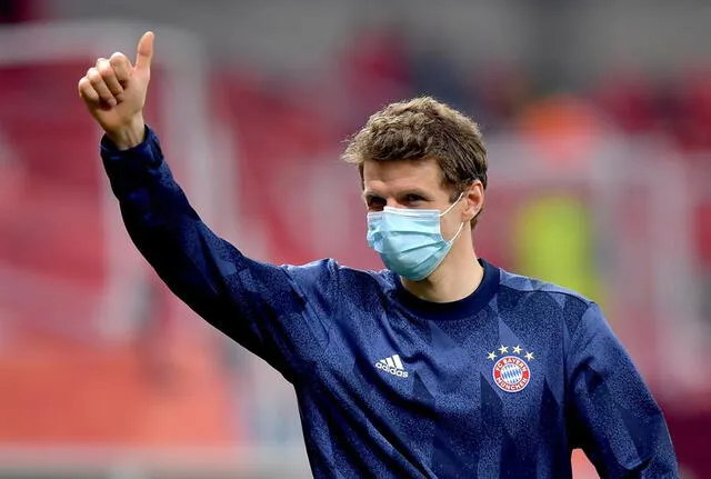 Thomas Müller dio positivo por COVID-19 y no jugará la final del Mundial de Clubes. Foto: EFE