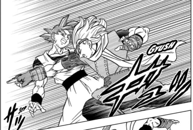 Goku pelea con Granola. Foto: Akira Toriyama