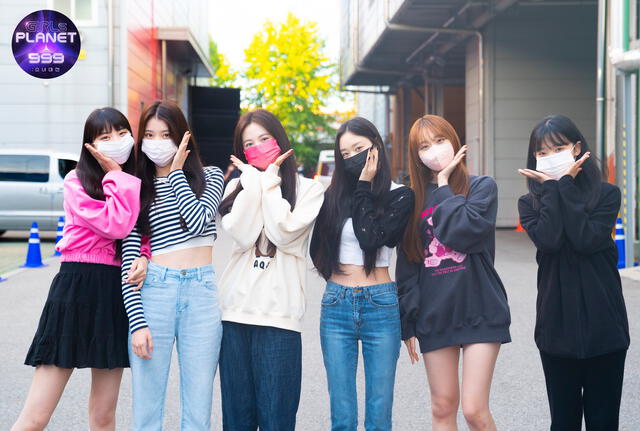 Trainees que participan en Girls Planet 999. Foto: Mnet