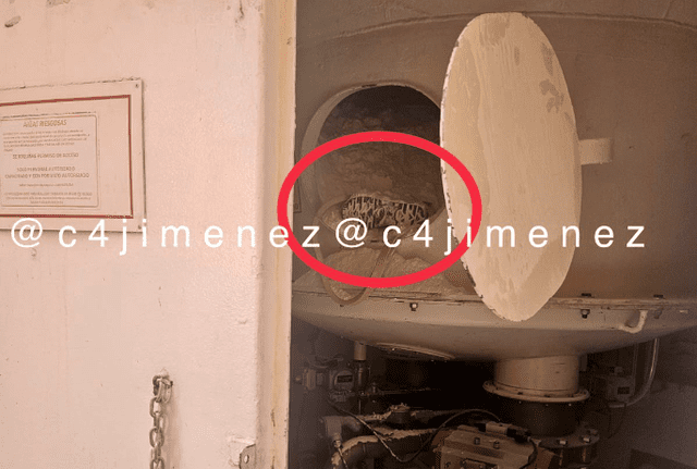  Las fotos tras el hallazgo del cuerpo de la víctima fueron difundidas por el periodista Carlos Jiménez en sus redes sociales. Foto: Captura X/@c4jimenez    