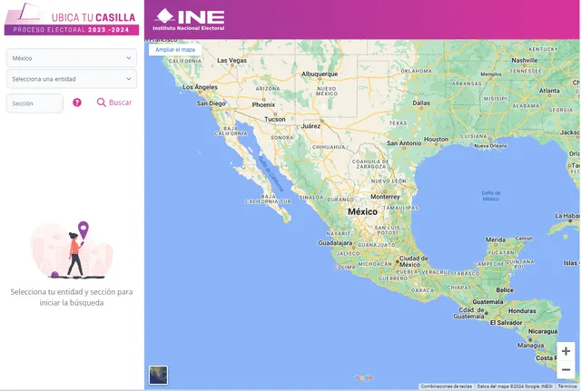Ingresando a la página oficial del INE podrás enterarte de donde te toca votar. Foto: INE.   