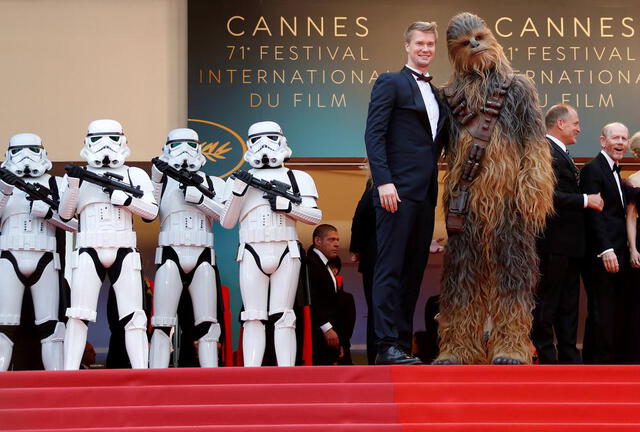 Star Wars brilla en la alfombra roja de Cannes (FOTOS)