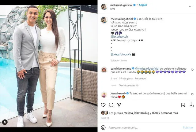 'Canchita' Centeno bromeó con la edad de Melissa Klug y Jesús Barco