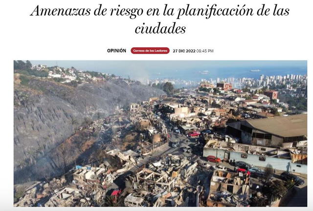  La imagen se exhibió en un reporte de diciembre del 2022. Foto: captura en web / La Tercera.&nbsp;    