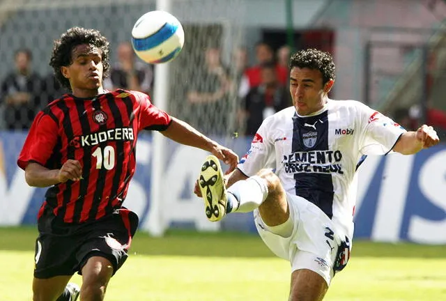 Pachuca eliminó al Paranaense en semifinales de Copa Sudamericana 2006. Foto: AFP   