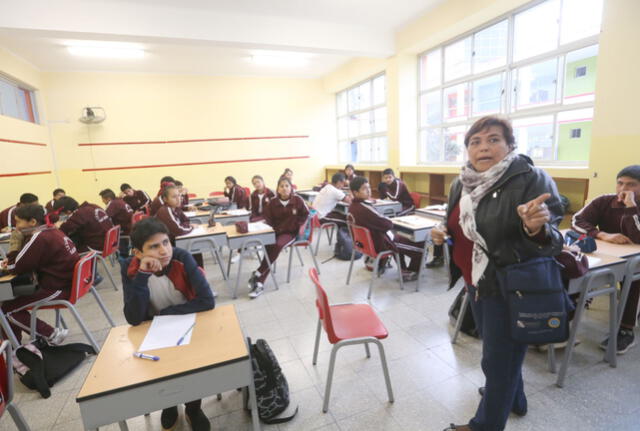 Clases escolares iniciarán el 17 de marzo de 2025. Foto: Andina   