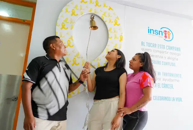 La importancia del apoyo familiar en la recuperación de pacientes con cáncer. Foto: INSN San Borja.   