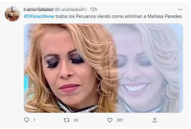 Memes y críticas tras eliminación de Melissa Paredes con Anthony Aranda de "El gran show".