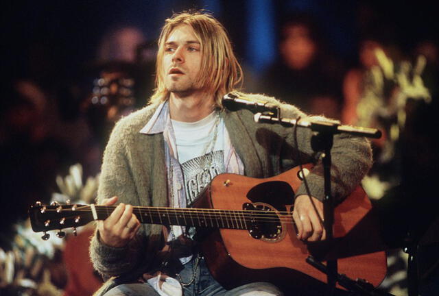 Kurt Cobain. Foto: Internet.