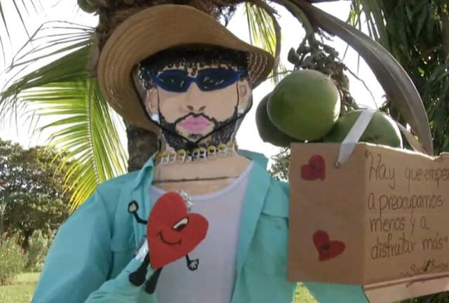 Año nuevo en Panamá: ¿por qué quemarán a figuras de Lionel Messi, Bad Bunny y un emir?