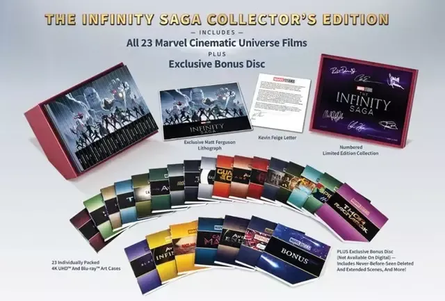 Infinity saga edición de colección