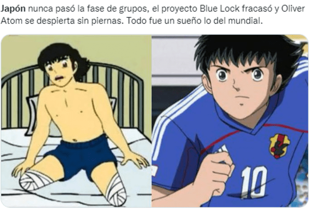 Meme Japón. vs Croacia. Foto: Twitter