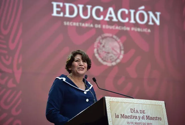 Delfina Gómez tiene gran experiencia en el área de la educación. Foto: Forbes México   