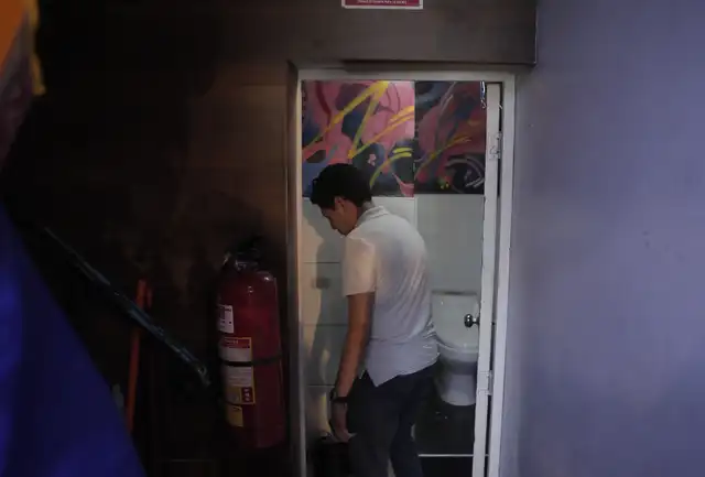 Los ladrones usaron un local abandonado para cometer el robo. Foto: Marco Cotrina    