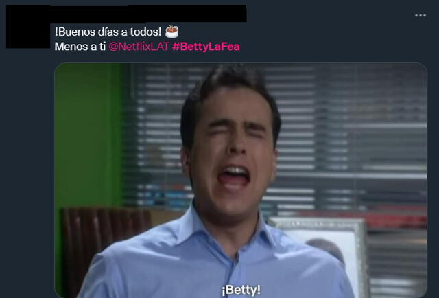 Fans lamentan salida de "Betty, la fea". Foto: Twitter