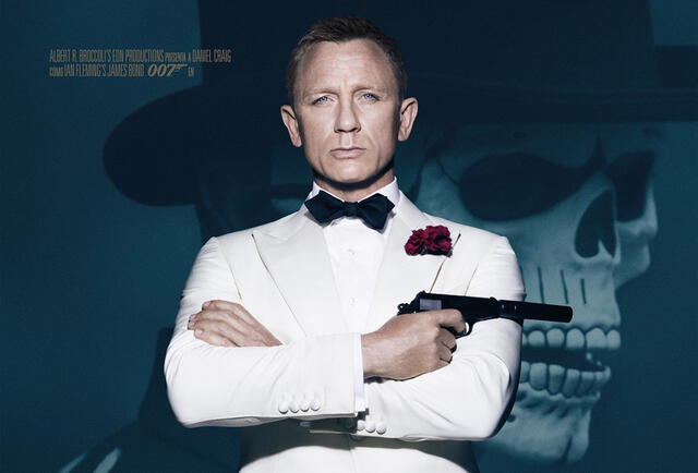 Daniel Craig como James Bond en Spectre (2015). Foto: Sony Pictures