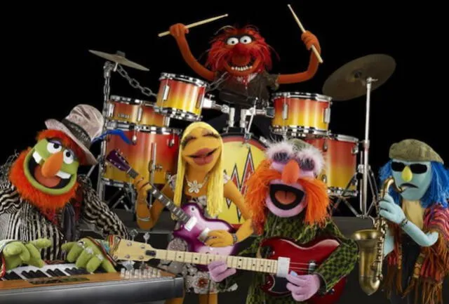 The Electric Mayhem Band, banda de The Muppets. Foto: Disney Plus