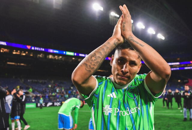  Raúl Ruidíaz jugó 7 temporadas en Seattle Sounders. Foto: difusión   