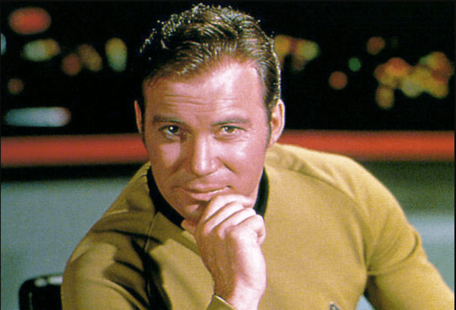 William Shatner como el capitán Kirk. Foto: Paramount