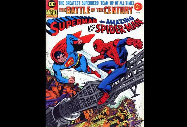 Superman vs The amazing spider man de 1978. Foto: Marvel/DC Comics