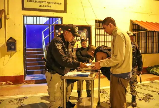 Traslado de reos al penal Ancón I y II. Foto: INPE   