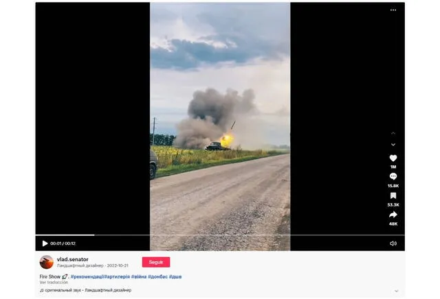 <em>Evidencia antigua del video viral. Foto: captura de TikTok</em>   