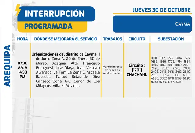 Seal anuncia corte de luz para la última semana de octubre. Foto: difusión Seal anuncia corte de luz para la última semana de octubre. Foto: difusión
