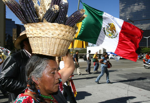 La bandera de México en el Zócalo del distrito federal. (Foto: Difusión)