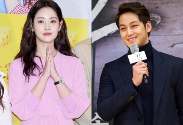 Oh Yeon Seo y Kim Bum. Foto: KrTimes