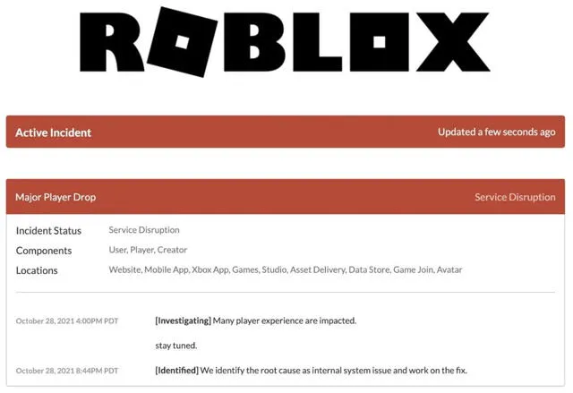 Roblox vuelve a funcionar! Servidores online se activaron y usuarios ya  pueden jugar, Videojuegos